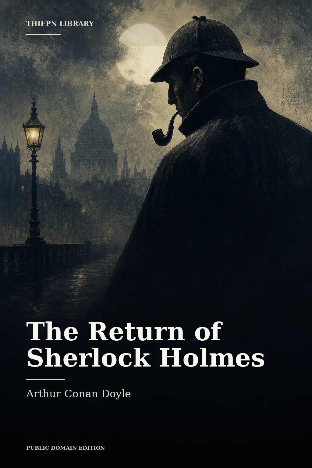 Cover for The Return of Sherlock Holmes by Arthur Conan Doyle