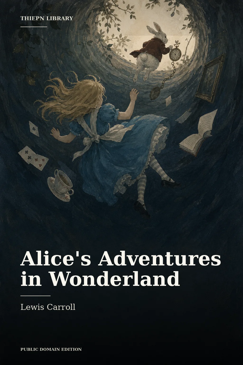 Cover for Alice's Adventures in Wonderland by Lewis Carroll