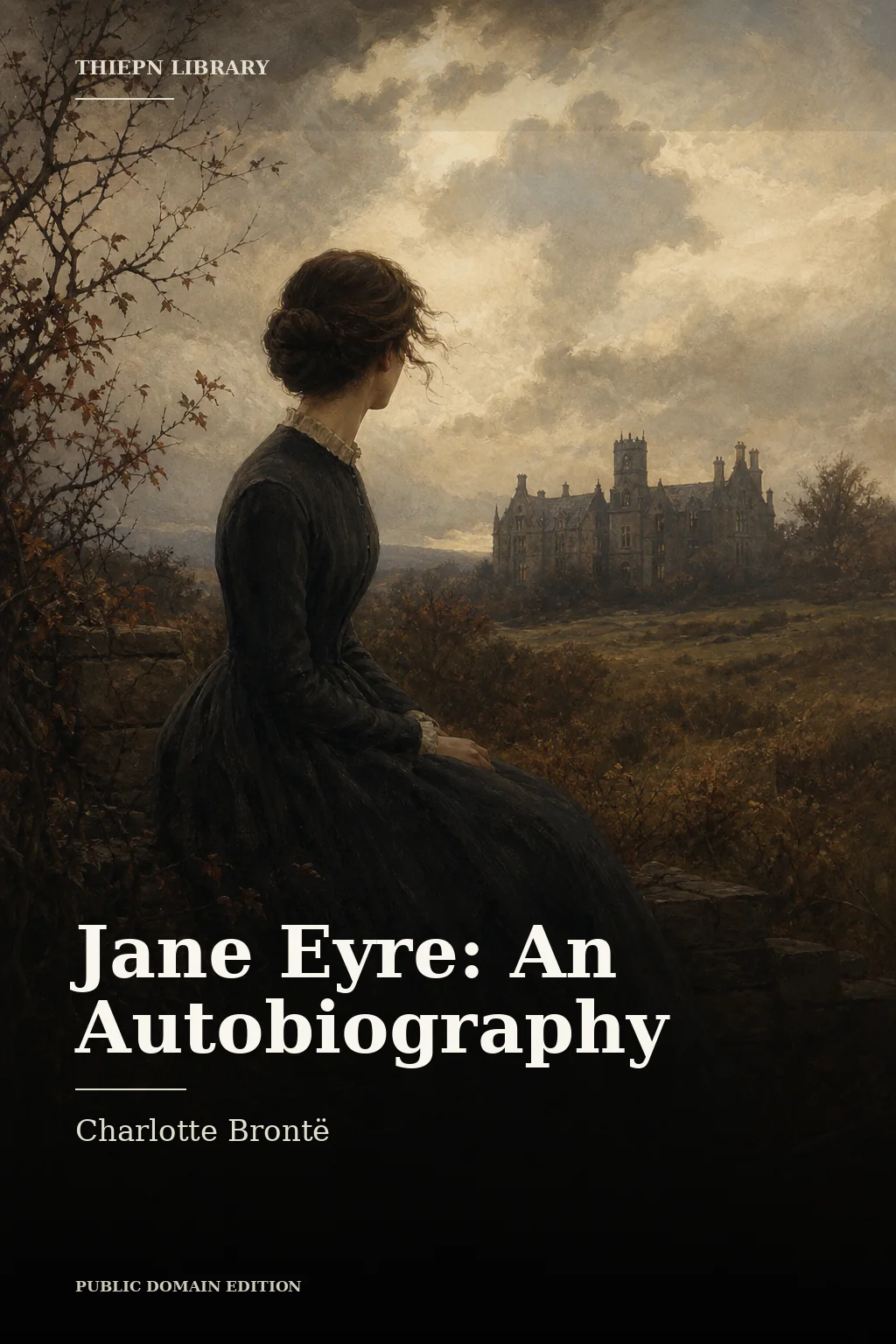 Cover for Jane Eyre: An Autobiography by Charlotte Brontë