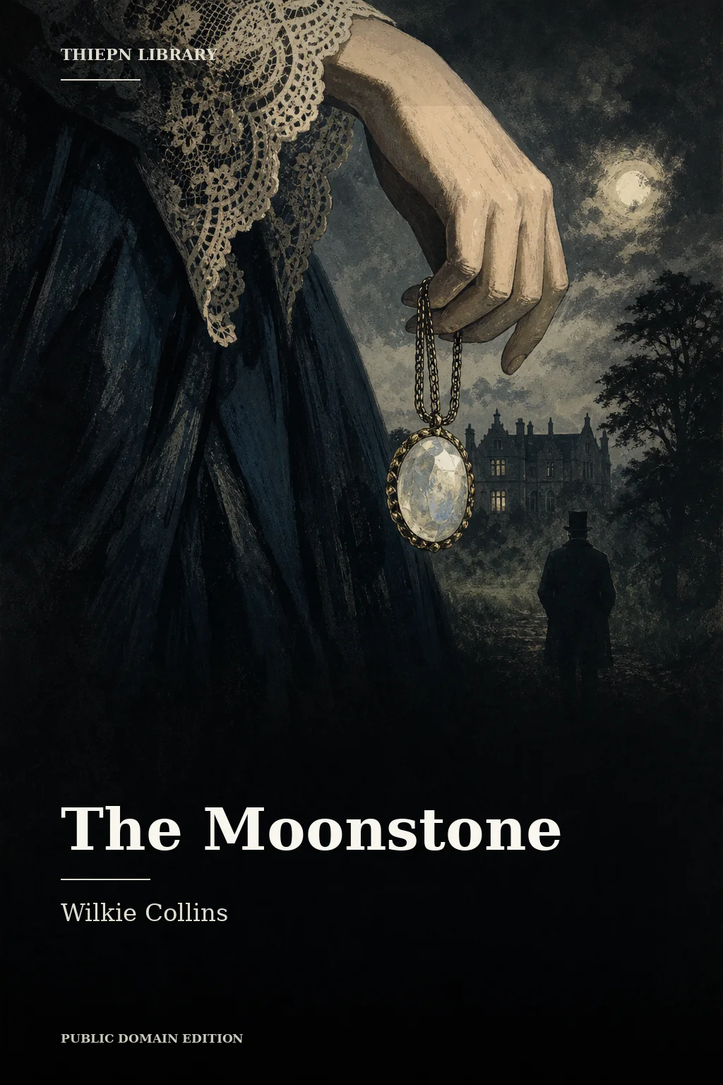Cover for The Moonstone by Wilkie Collins