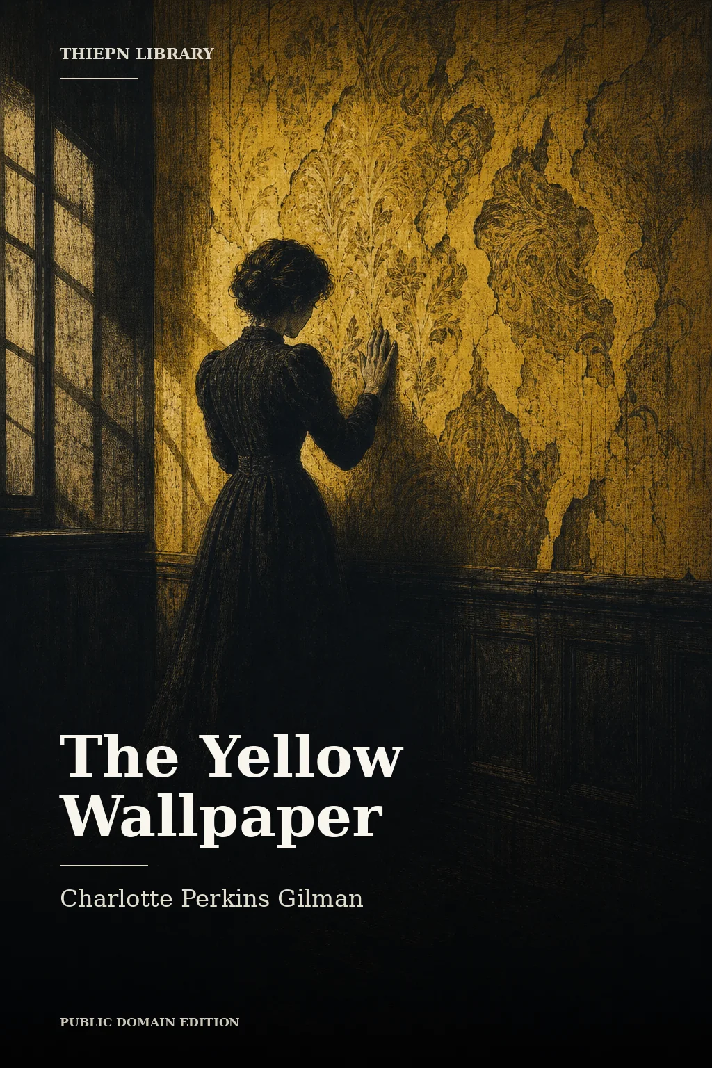 Cover for The Yellow Wallpaper by Charlotte Perkins Gilman