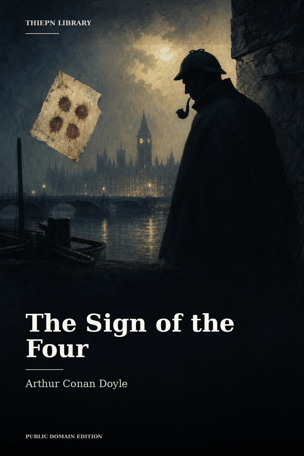 Cover for The Sign of the Four by Arthur Conan Doyle