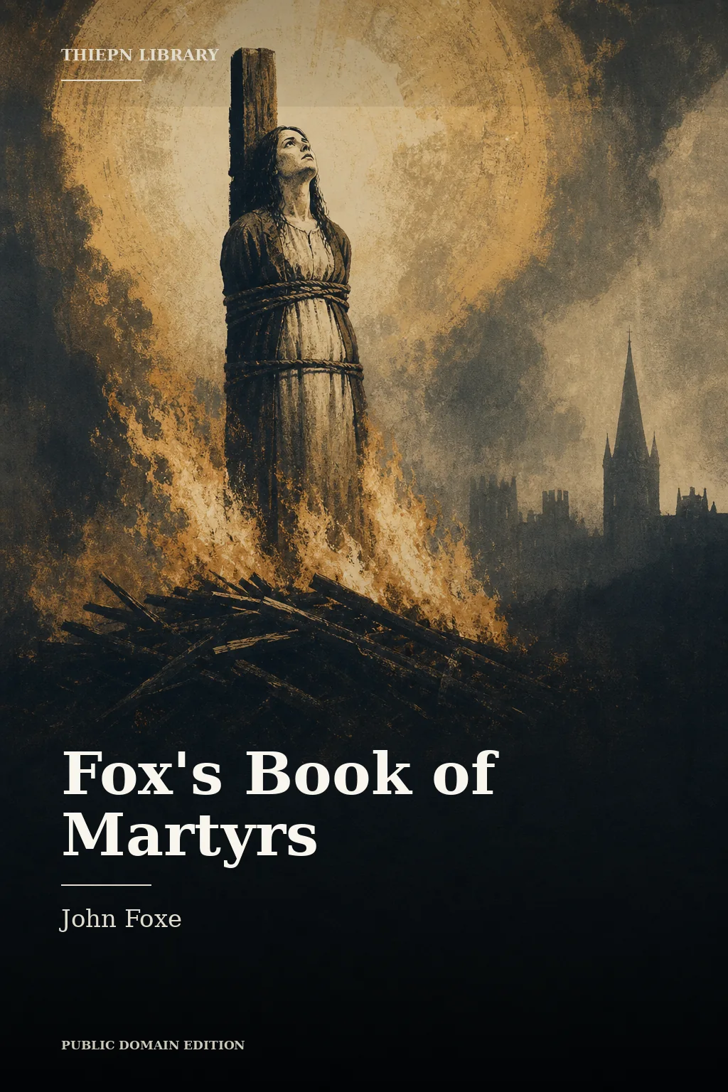 Cover for Fox's Book of Martyrs by John Foxe