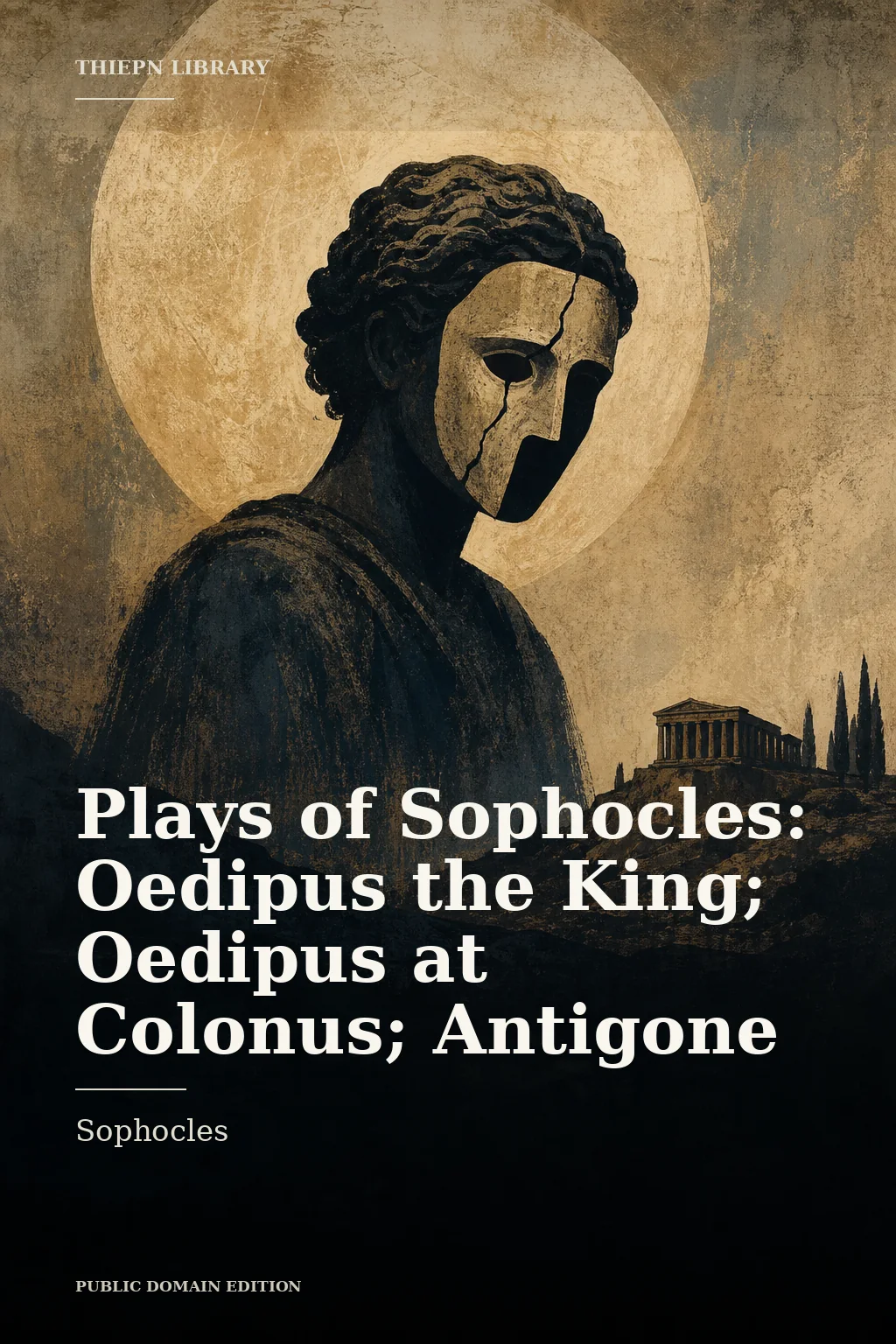 Cover for Plays of Sophocles: Oedipus the King; Oedipus at Colonus; Antigone by Sophocles