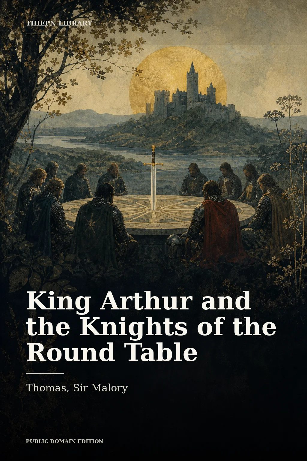 Cover for King Arthur and the Knights of the Round Table by Thomas, Sir Malory