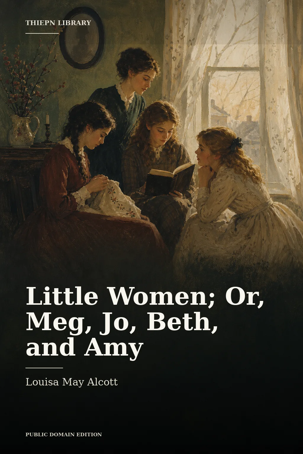 Cover for Little Women; Or, Meg, Jo, Beth, and Amy by Louisa May Alcott