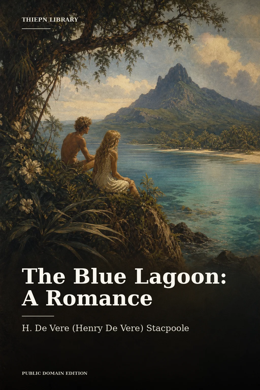 Cover for The Blue Lagoon: A Romance by H. De Vere (Henry De Vere) Stacpoole
