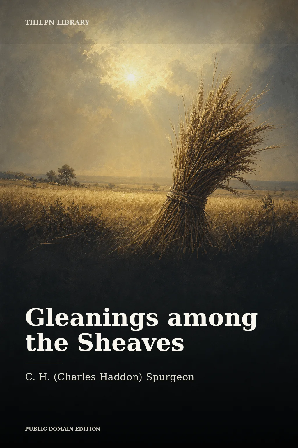 Cover for Gleanings among the Sheaves by C. H. (Charles Haddon) Spurgeon