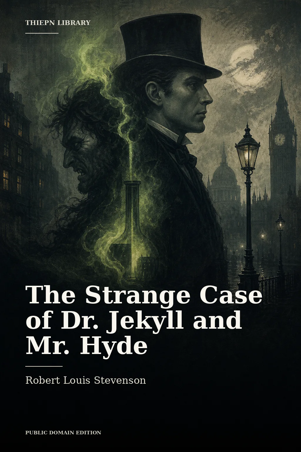 Cover for The Strange Case of Dr. Jekyll and Mr. Hyde by Robert Louis Stevenson
