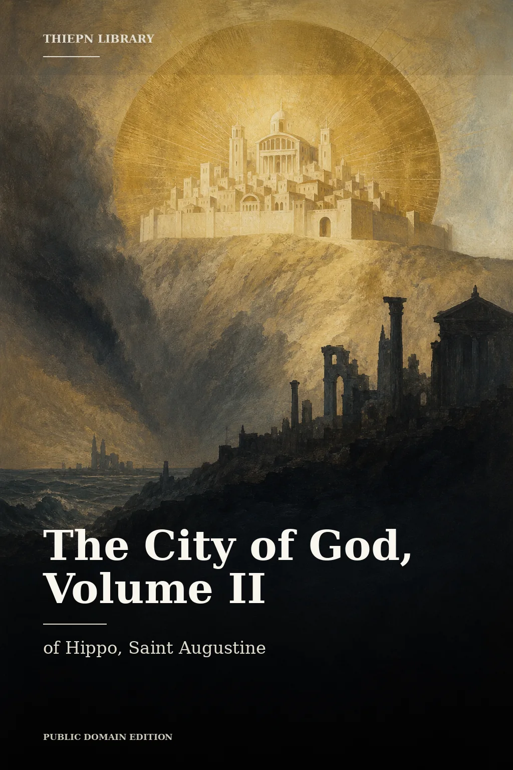 Cover for The City of God, Volume II by of Hippo, Saint Augustine