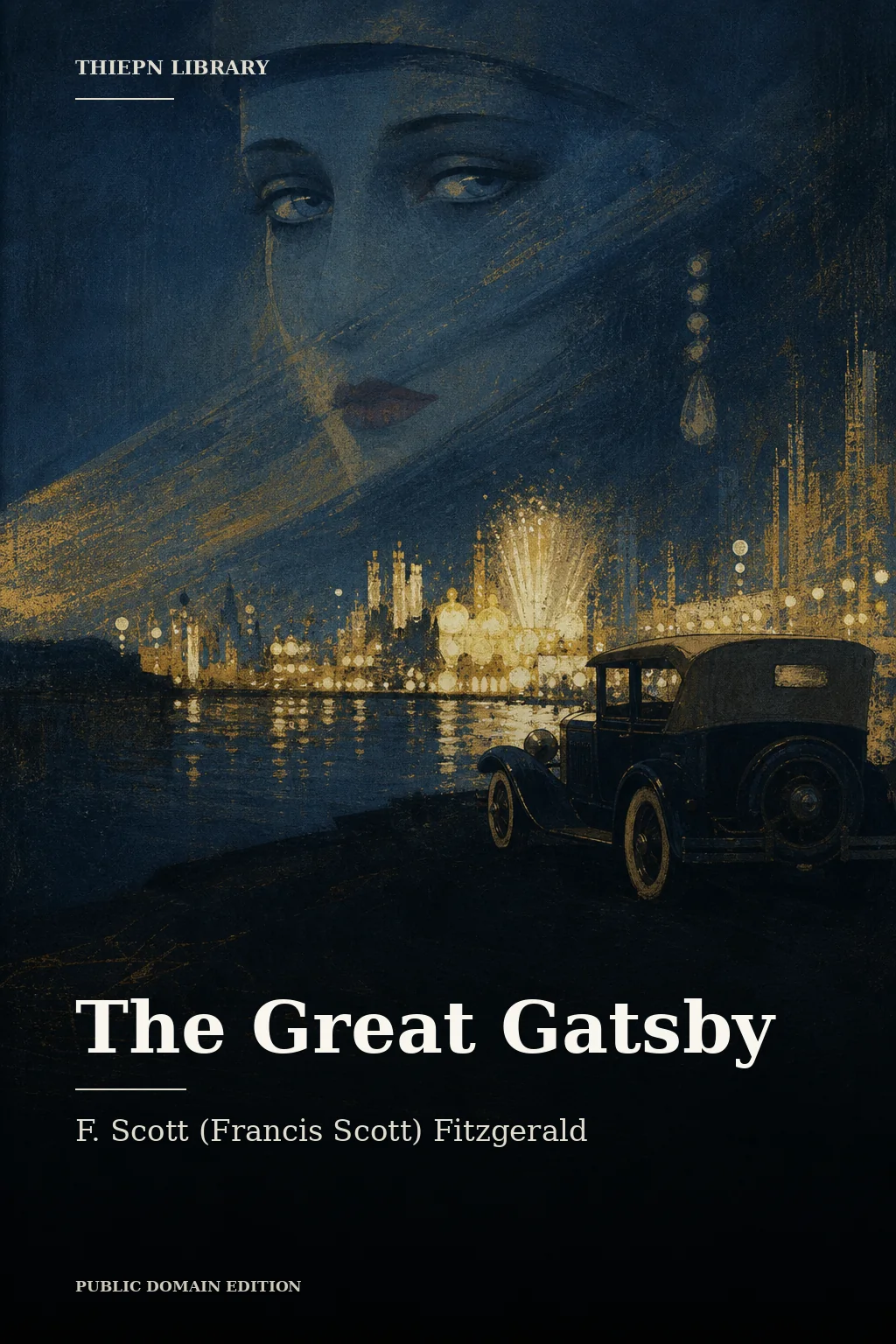 Cover for The Great Gatsby by F. Scott (Francis Scott) Fitzgerald