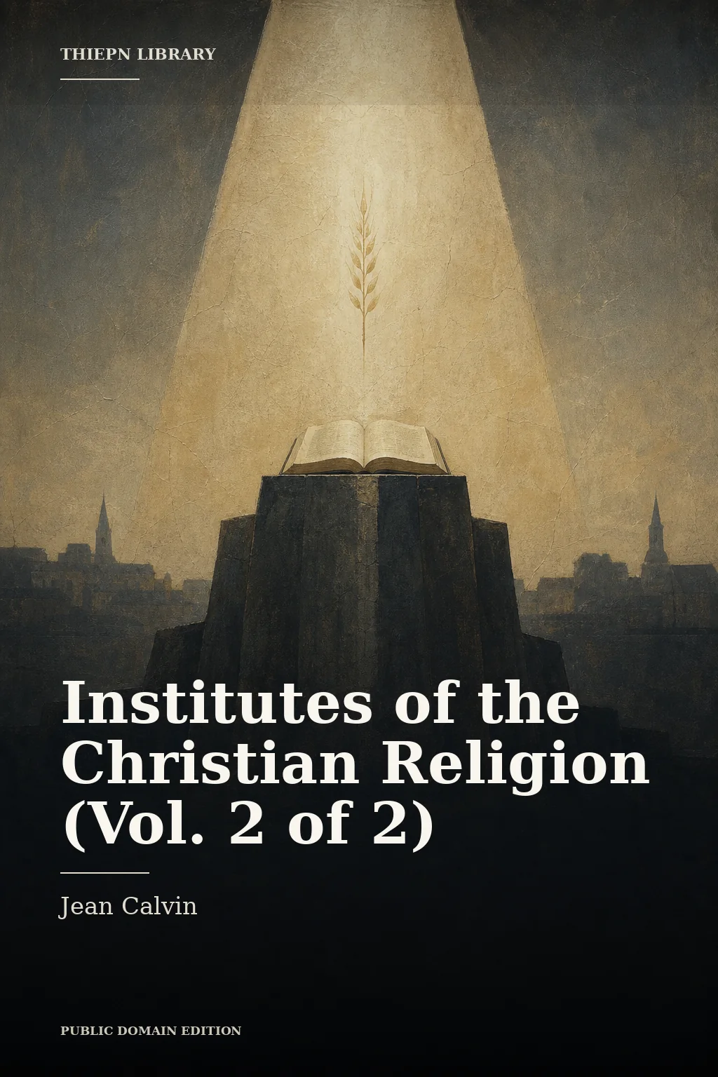 Cover for Institutes of the Christian Religion (Vol. 2 of 2) by Jean Calvin
