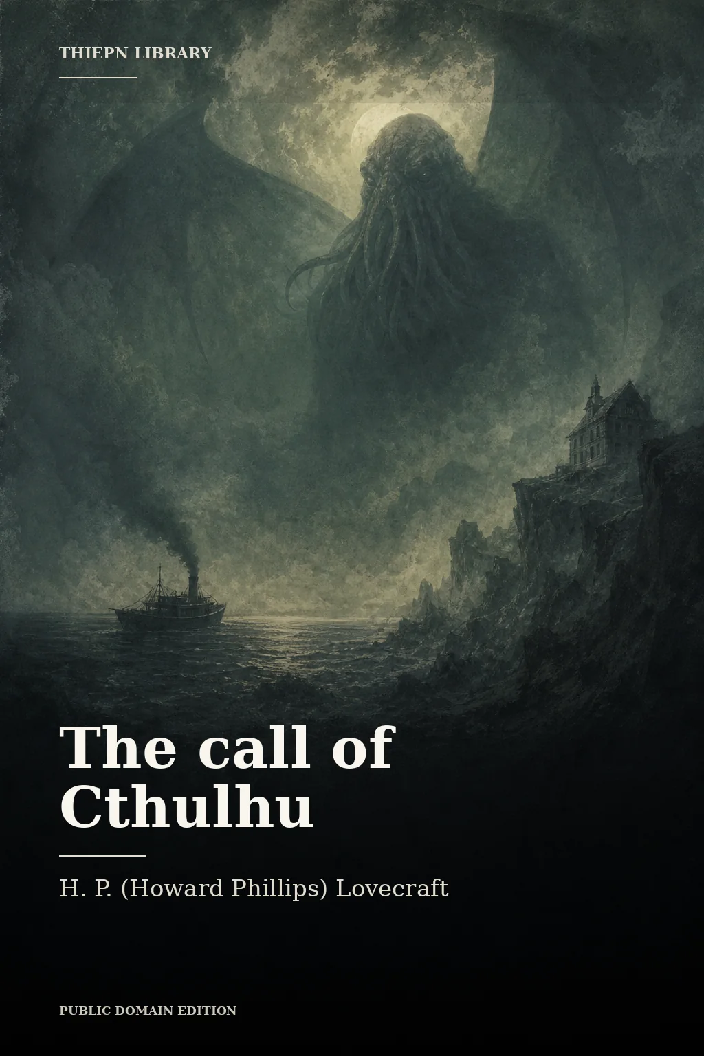 Cover for The call of Cthulhu by H. P. (Howard Phillips) Lovecraft