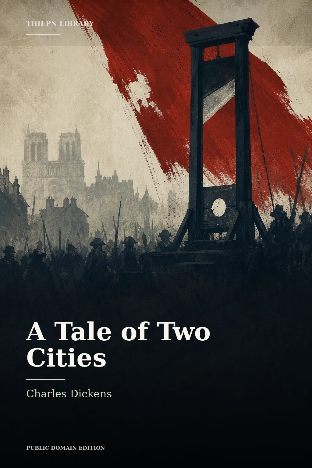 Cover for A Tale of Two Cities by Charles Dickens